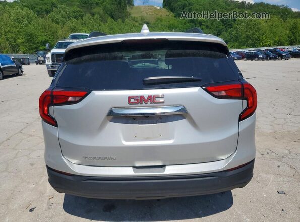3GKALMEV2LL228908 2020 GMC TERRAIN Silver Rear view