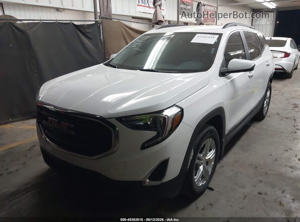 3GKALMEV2ML350136 2021 GMC TERRAIN White Передня ліва чверть