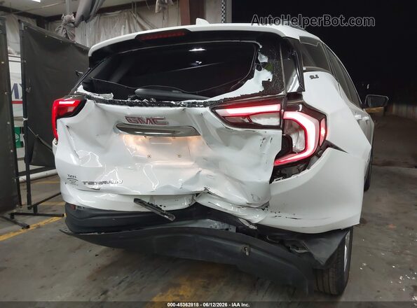 3GKALMEV2ML350136 2021 GMC TERRAIN White Вид спереду