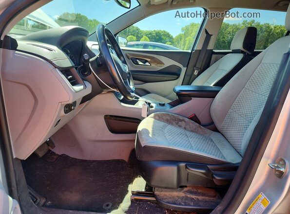 3GKALMEV2ML397926 2021 GMC TERRAIN Silver Вид салону спереду