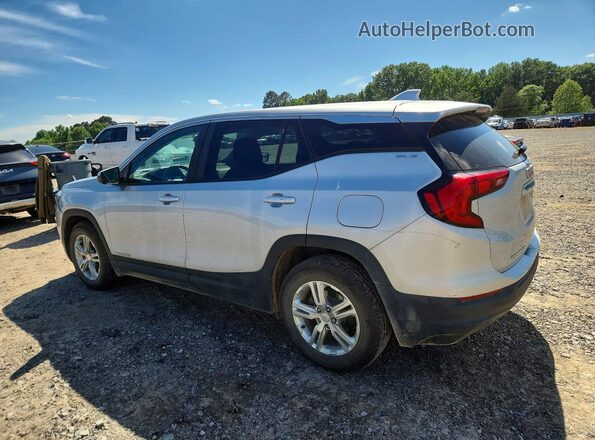 3GKALMEV2ML397926 2021 GMC TERRAIN Silver Задня ліва чверть