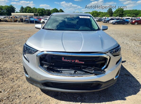 3GKALMEV2ML397926 2021 GMC TERRAIN Silver Вид спереду