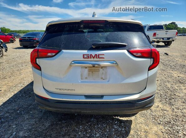 3GKALMEV2ML397926 2021 GMC TERRAIN Silver Вид ззаду