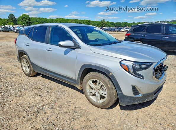 3GKALMEV2ML397926 2021 GMC TERRAIN Silver Передня права чверть
