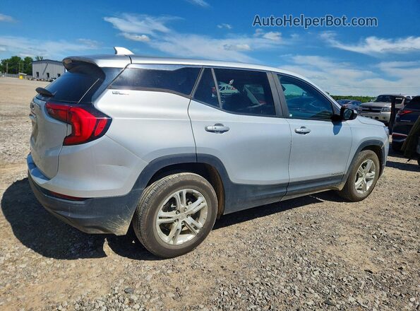 3GKALMEV2ML397926 2021 GMC TERRAIN Silver Задня права чверть