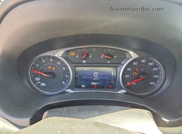 3GKALMEV2ML397926 2021 GMC TERRAIN Silver Вид щитка приладів