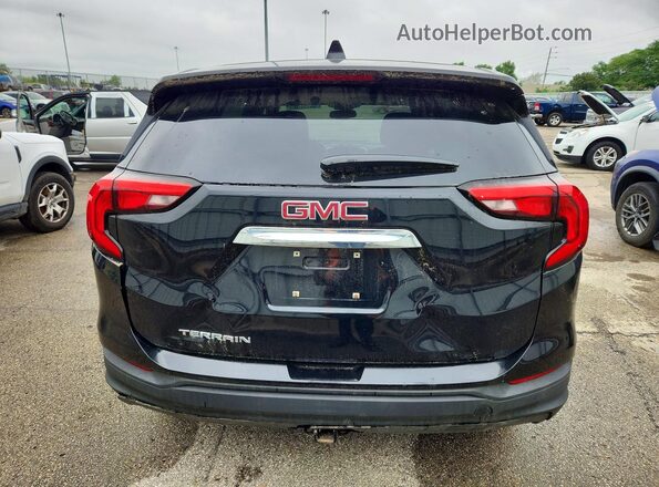 3GKALMEV3JL209961 2018 GMC TERRAIN Черный Вид сзади