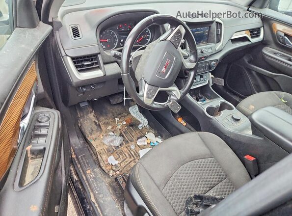 3GKALMEV3JL209961 2018 GMC TERRAIN Черный Вид панели приборов