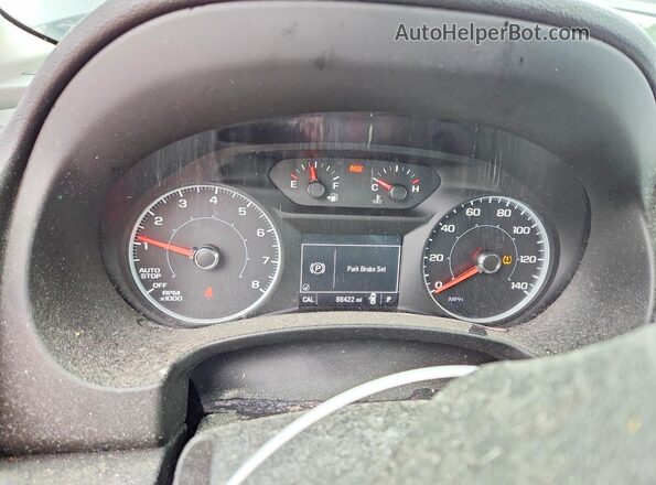 3GKALMEV3JL209961 2018 GMC TERRAIN Черный Вид щитка приборов