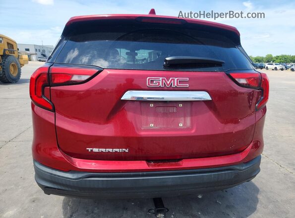 3GKALMEV3JL238313 2018 GMC TERRAIN Burgundy Widok z tyłu