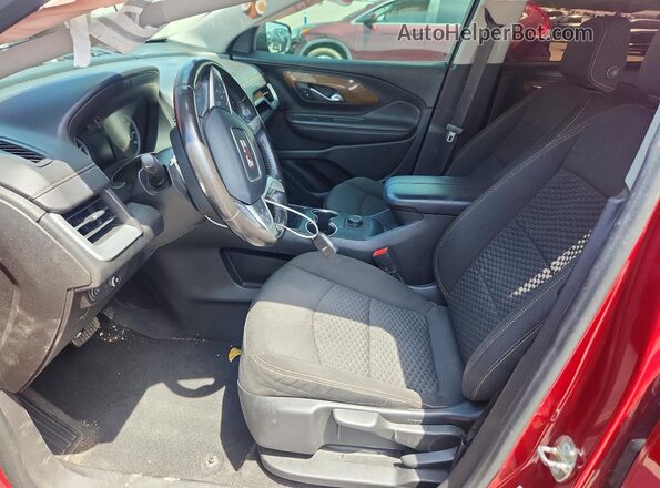3GKALMEV3JL238313 2018 GMC TERRAIN Burgundy Widok wnętrza z przodu