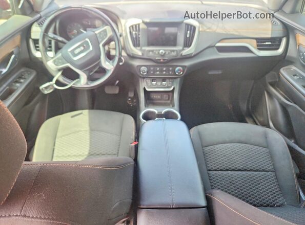 3GKALMEV3JL238313 2018 GMC TERRAIN Burgundy Widok deski rozdzielczej