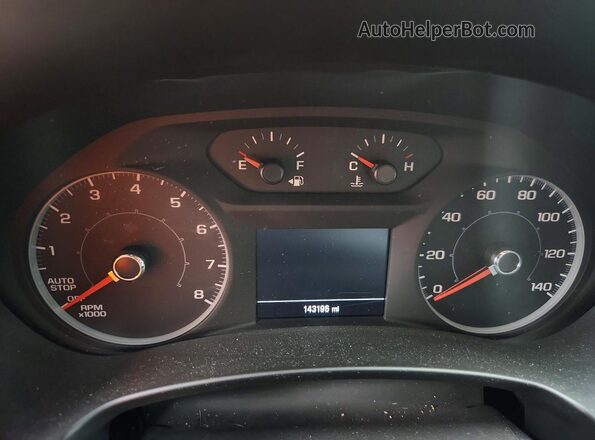 3GKALMEV3JL238313 2018 GMC TERRAIN Burgundy Widok zestawu wskaźników