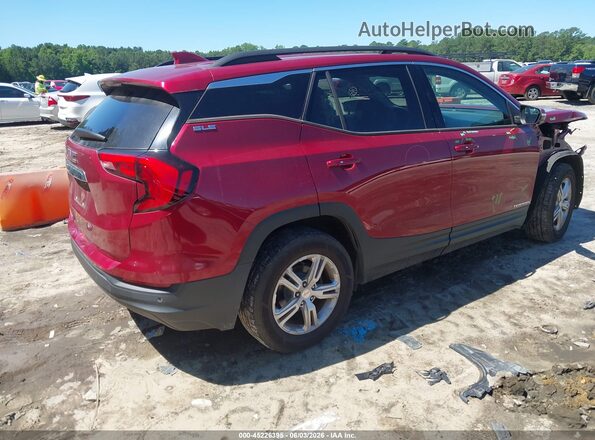 3GKALMEV3JL238411 2018 GMC TERRAIN Red Rear right