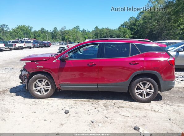 3GKALMEV3JL238411 2018 GMC TERRAIN Red 360 interior view