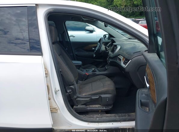 3GKALMEV3JL386199 2018 GMC TERRAIN White Vista interior delantera