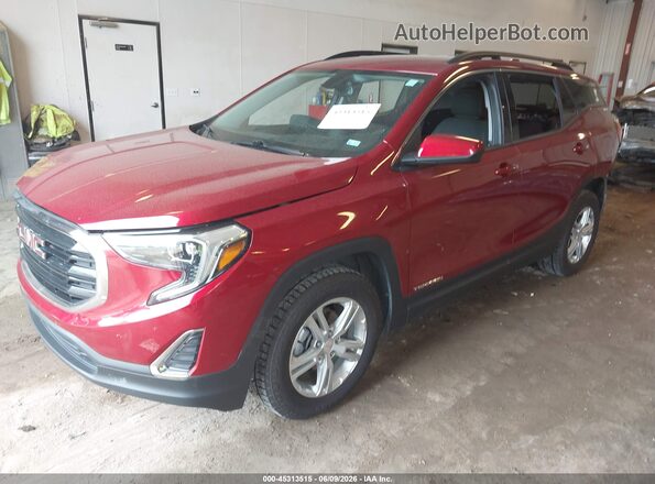3GKALMEV3JL412087 2018 GMC TERRAIN Красный Передняя левая четверть