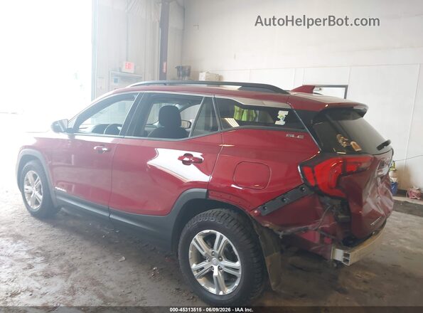 3GKALMEV3JL412087 2018 GMC TERRAIN Красный Задняя левая четверть