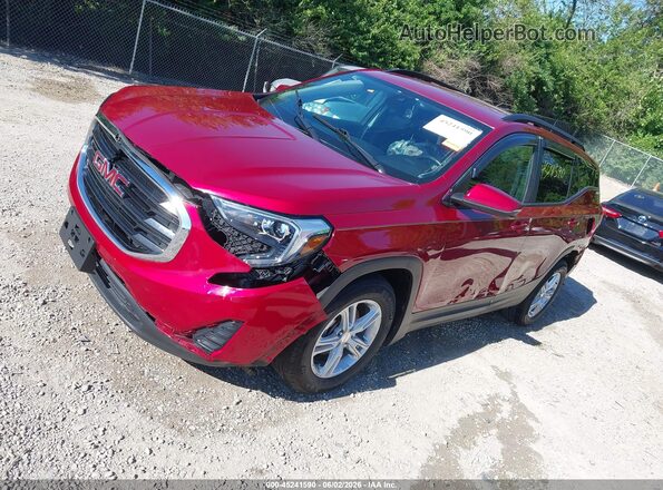 3GKALMEV3ML317808 2021 GMC TERRAIN Red Przód lewy