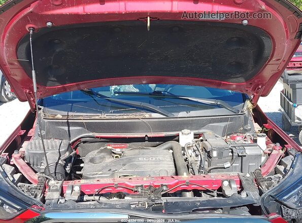 3GKALMEV3ML317808 2021 GMC TERRAIN Red Widok z tyłu