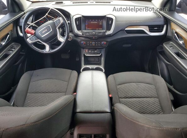 3GKALMEV3ML341154 2021 GMC TERRAIN Black წინა პანელის ხედი