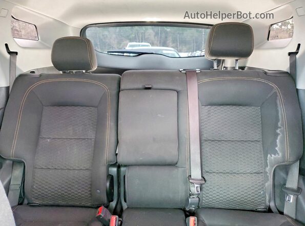 3GKALMEV3ML341154 2021 GMC TERRAIN Black უკანა სავარძლების ხედი