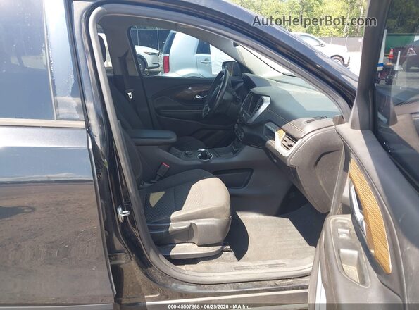 3GKALMEV4JL185170 2018 GMC TERRAIN Черный Вид салона спереди