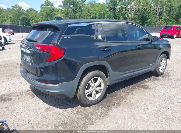 3GKALMEV4JL185170 2018 GMC TERRAIN Черный Задняя правая четверть