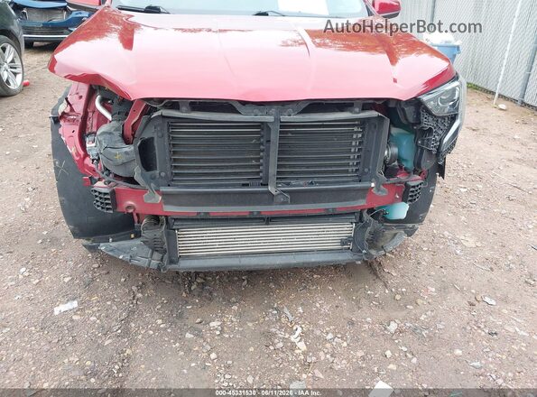 3GKALMEV4JL195343 2018 GMC TERRAIN Red Vista frontal
