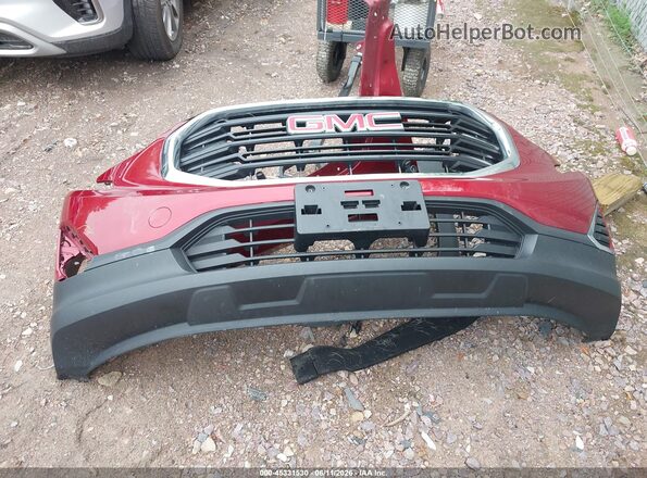 3GKALMEV4JL195343 2018 GMC TERRAIN Red Vista del cuadro de instrumentos