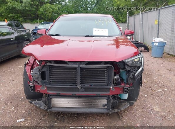 3GKALMEV4JL195343 2018 GMC TERRAIN Red Vista interior trasera
