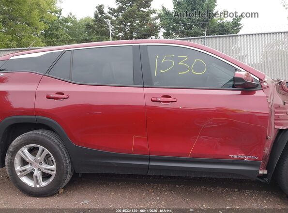 3GKALMEV4JL195343 2018 GMC TERRAIN Red Vista interior de 360 grados