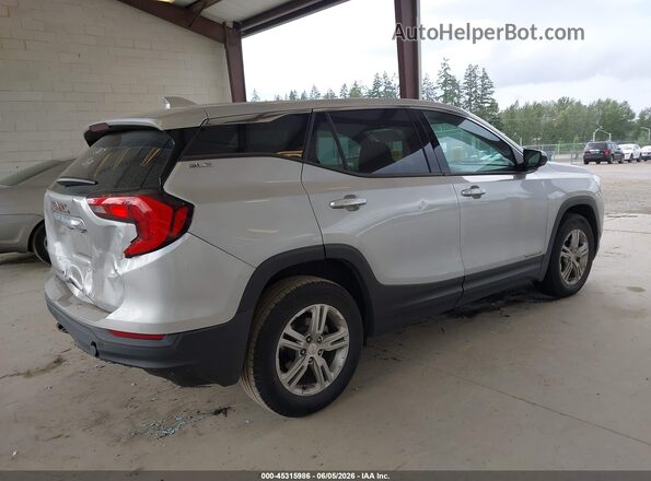 3GKALMEV4JL199084 2018 GMC TERRAIN Silver 