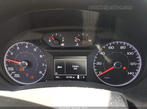 3GKALMEV4JL199084 2018 GMC TERRAIN Silver 