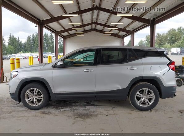 3GKALMEV4JL199084 2018 GMC TERRAIN Silver 