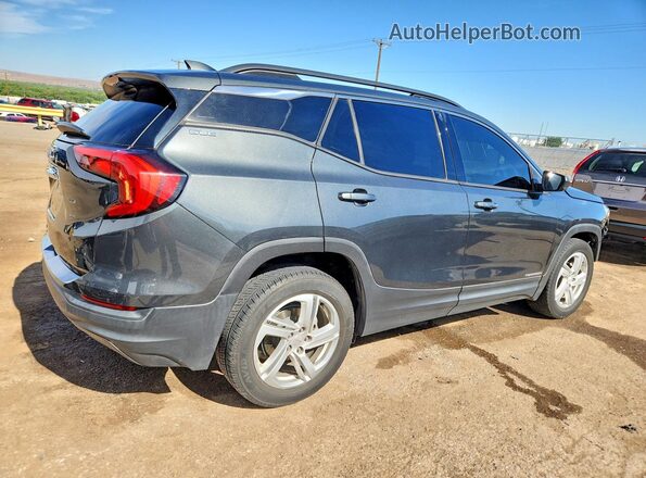 3GKALMEV4JL323676 2018 GMC TERRAIN Charcoal უკანა მარჯვენა