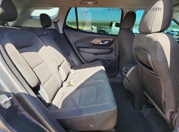 3GKALMEV4JL323676 2018 GMC TERRAIN Charcoal უკანა სალონის ხედი