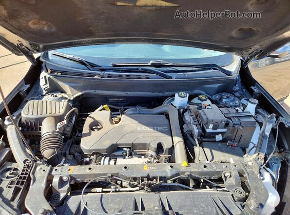 3GKALMEV4JL323676 2018 GMC TERRAIN Charcoal ძრავის განყოფილების ხედი