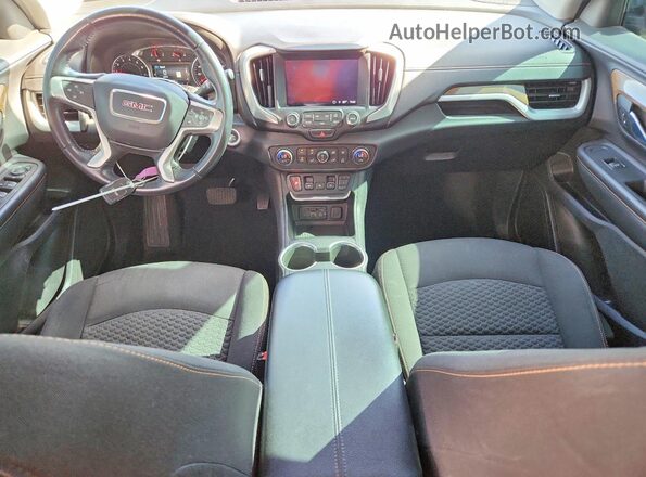3GKALMEV4JL323676 2018 GMC TERRAIN Charcoal წინა პანელის ხედი