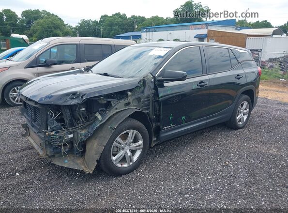 3GKALMEV4JL357617 2018 GMC TERRAIN Black Vista tres cuartos delantera izquierda