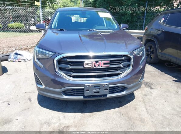 3GKALMEV4JL385899 2018 GMC TERRAIN Blue Սարքավորումների վահանակի տեսք
