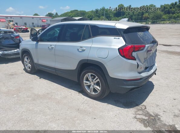 3GKALMEV4JL400529 2018 GMC TERRAIN Silver Rear left