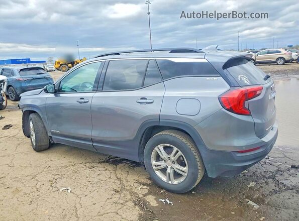 3GKALMEV4JL408064 2018 GMC TERRAIN Серый Задняя левая четверть