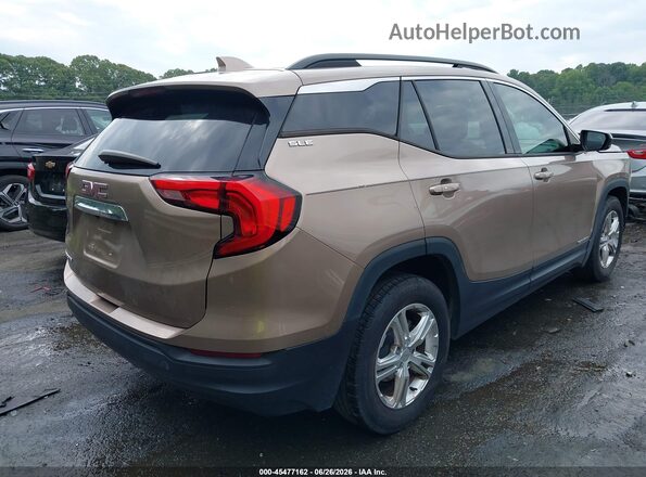 3GKALMEV4JL410896 2018 GMC TERRAIN Коричневый Задняя правая четверть
