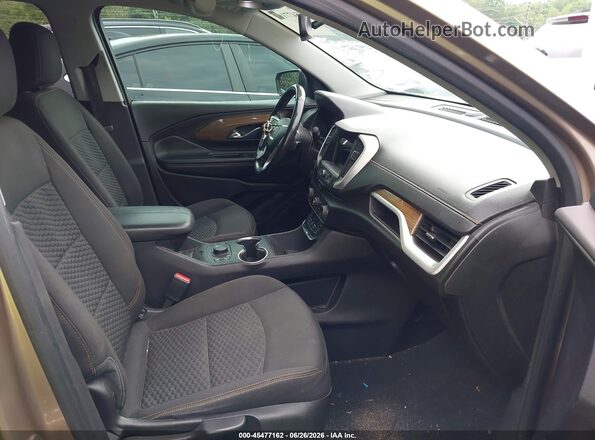 3GKALMEV4JL410896 2018 GMC TERRAIN Коричневый Вид салона спереди