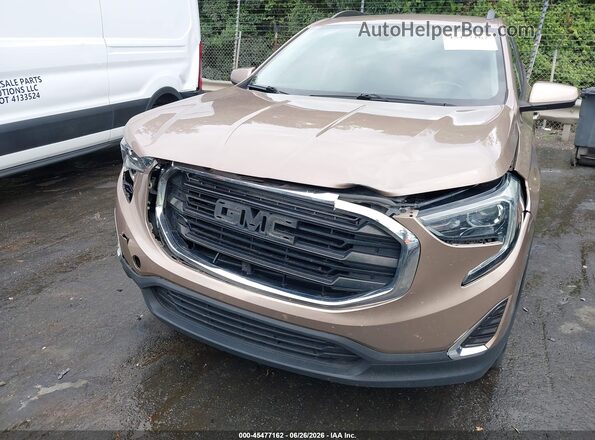 3GKALMEV4JL410896 2018 GMC TERRAIN Коричневый Вид спереди