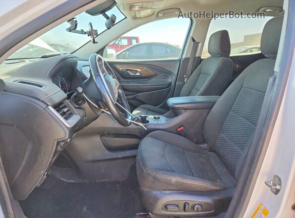 3GKALMEV4KL133376 2019 GMC TERRAIN White Widok wnętrza z przodu