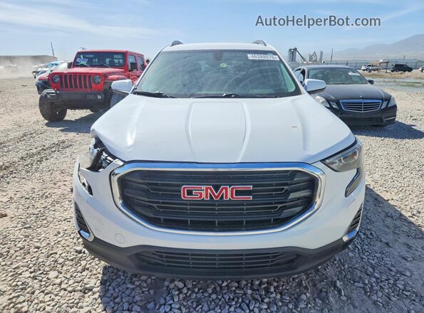 3GKALMEV4KL133376 2019 GMC TERRAIN White Widok z przodu