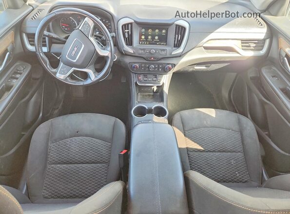 3GKALMEV4KL133376 2019 GMC TERRAIN White Widok deski rozdzielczej