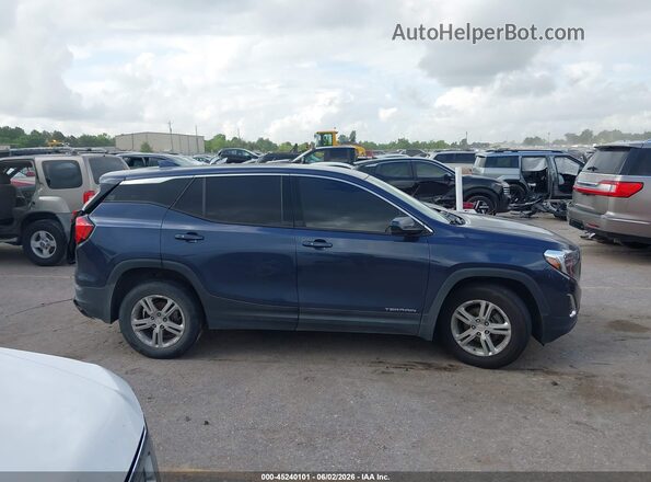 3GKALMEV4KL306815 2019 GMC TERRAIN Dark Blue Սալոնի հետևի տեսք